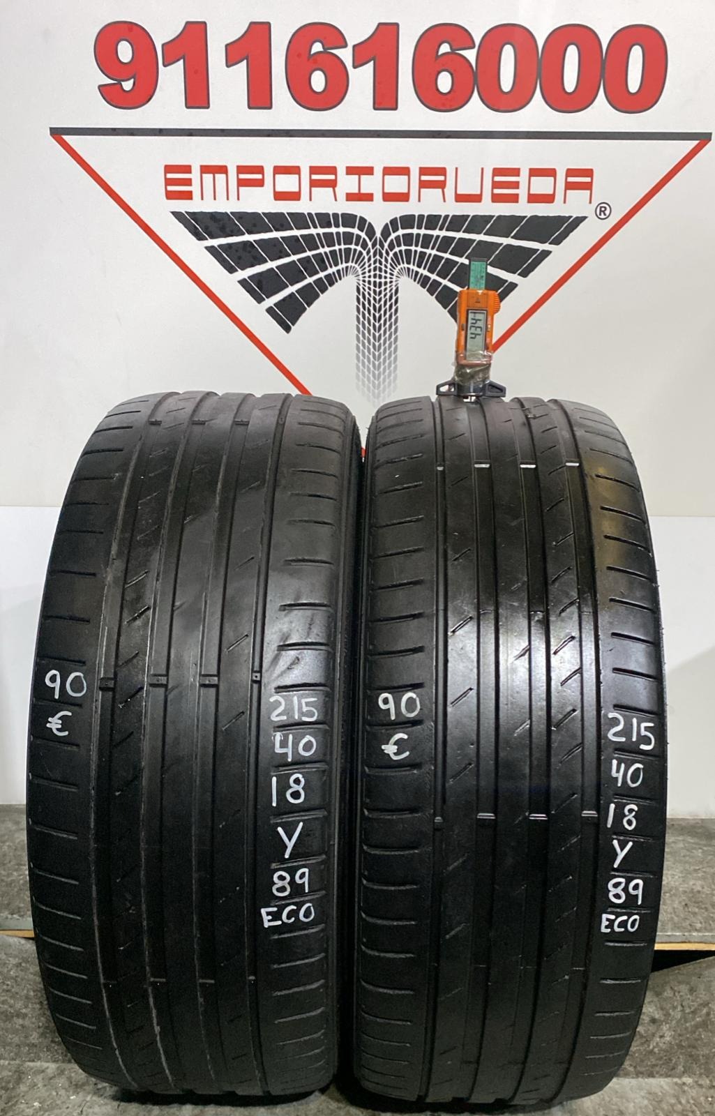 KUMHO ECSTA USADO ECONOMICO  215/40 R18 89 Y
